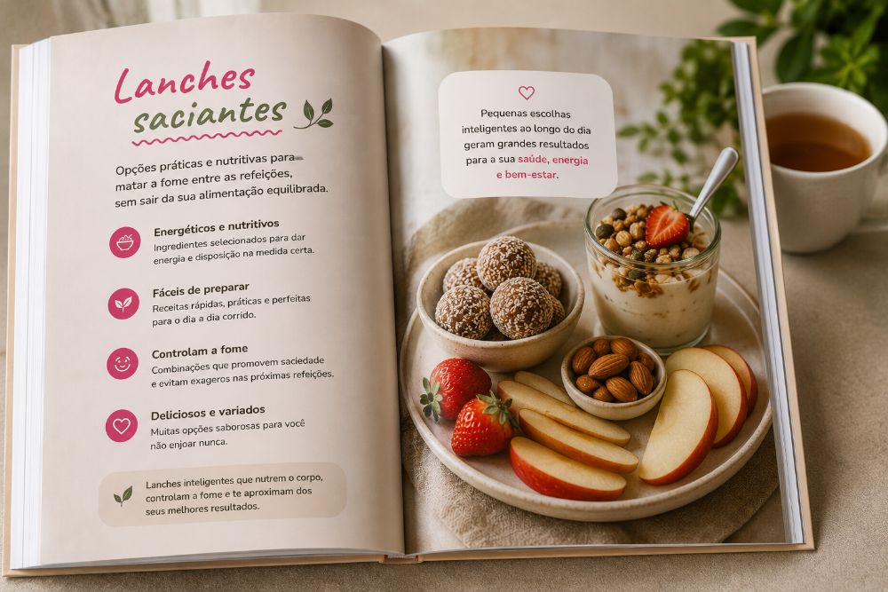 Página do guia: lanches saciantes